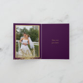 Flocon de neige d'or sur le Merci pourpre de (Intérieur)