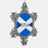 Flocon De Neige Drapeau écossais ornement écossais (Gauche)