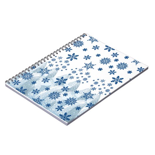 Flocon de neige du Carnet Spiral de Noël (Côté gauche)
