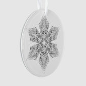 Flocon de neige en cristal - (devant)