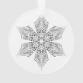 Flocon de neige en cristal - (dos)