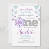 Flocon de neige, Invitation ONEderland (Devant)