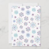 Flocon de neige, Invitation ONEderland (Dos)