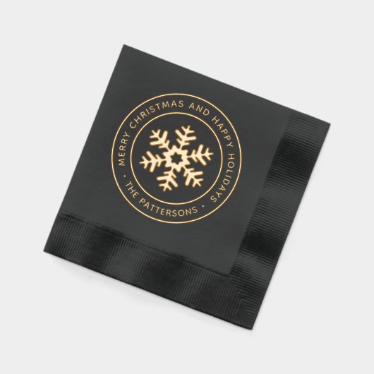 Flocon de neige Joyeux Noël Joyeux Joyeux Fêtes Pe (Gauche)