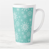 Flocon de neige Latte Mug (Droite)