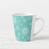 Flocon de neige Latte Mug (Droite)