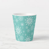 Flocon de neige Latte Mug (Devant)