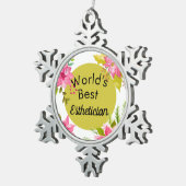 Flocon De Neige Le meilleur ornement esthétique du monde (Vue impression)