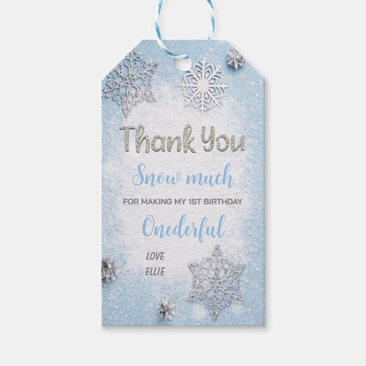 Flocon de neige modifiable Favoriser les étiquette (Devant)