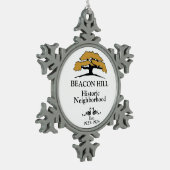 Flocon De Neige Ornement Beacon Hill Snowflake (Gauche)