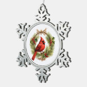 Flocon De Neige Ornement cardinal (Vue impression)