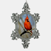 Flocon De Neige Ornement cardinal Crest Snowflake (Gauche)