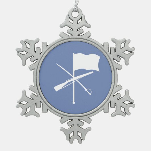 Flocon De Neige Ornement Color Guard (Devant)