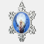 Flocon De Neige Ornement Elf Madonna (Vue impression)
