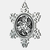 Flocon De Neige ornement en étain (Vue impression)