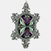 Flocon De Neige Ornement factice (Gauche)
