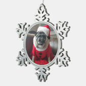 Flocon De Neige Ornement père Noël Pickles (Vue impression)