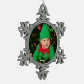 Flocon De Neige Ornement photo Snowflake (Gauche)