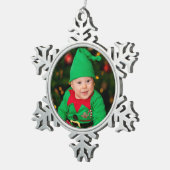 Flocon De Neige Ornement photo Snowflake (Vue impression)