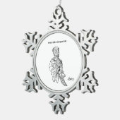 Flocon De Neige Ornement : Saint Jean (Vue impression)