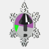 Flocon De Neige Ornement simple (Vue impression)