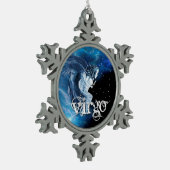 Flocon De Neige Ornement Virgo (Gauche)