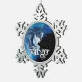Flocon De Neige Ornement Virgo (Vue impression)