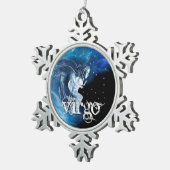 Flocon De Neige Ornement Virgo (Vue impression)