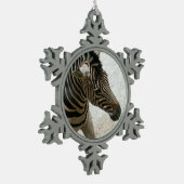 Flocon De Neige Ornement Zebra (Gauche)
