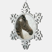 Flocon De Neige Ornement Zebra (Vue impression)