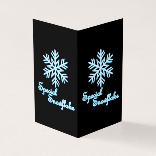 Flocon de neige spécial Noël drôle (Outside)