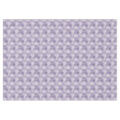 Flocon de neige violet motif Nappe de jour férié (Devant (Horizontal))