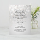 flocons d'argent et des Invitations de la fête de  (Debout devant)