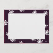 Flocons de neige de prune de sucre : : Carte (Dos)