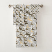 flocons de neige et cerfs (En situation)