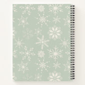 Flocons de neige Frost & Flourish – Journal Eucaly (Dos)