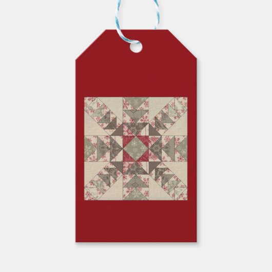 Flocons de Neige Light Cadeaulabel (Voorkant)