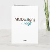 flocons de neige marine argent Merci de mariage d' (Dos)