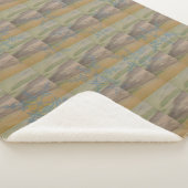 Flocons de neige sur la couverture Sherpa du rivag (3/4)