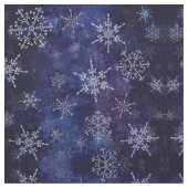 Flocons de neige, tissu (fermé)