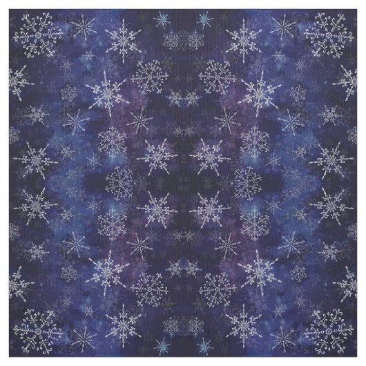 Flocons de neige, tissu (Échantillon)