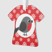Flocons de Noël Rouge Robin (devant)