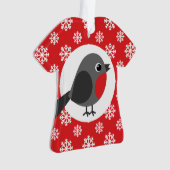 Flocons de Noël Rouge Robin (devant)