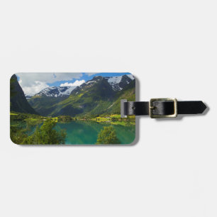 Floenmeer landschappelijk, Noorwegen Bagagelabel