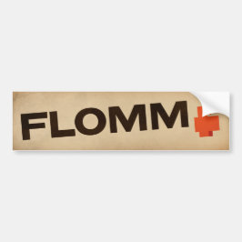  FLOMM positavo Bumpersticker