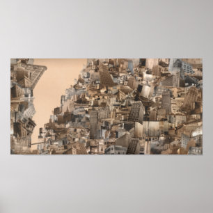 FLommist Samenstelling Nº9 "metropolis" Poster
