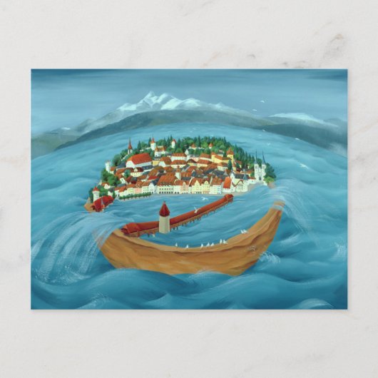 Flood 1999 briefkaart (Voorkant)