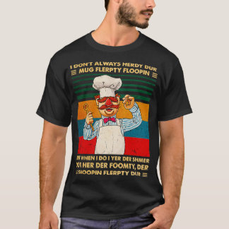 Floopin à pâte feuilletée Vert Der Ferk TShirt