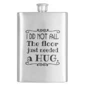 Floor Hug Funny Heupfles (Voorkant)