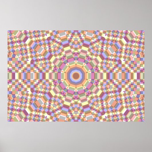 Floor Pattern For A Tarot Theater Piece Poster (Voorkant)